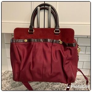MZ Wallace Large Crossbody Bag with Leather Handles